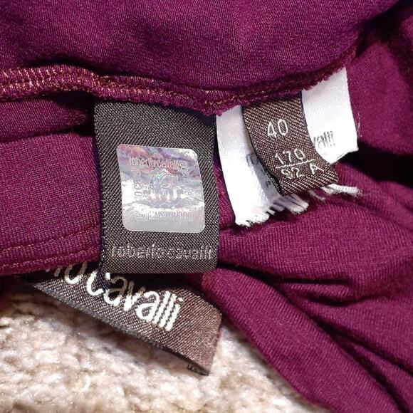 ROBERTO CAVALLI authentic fuscia top, sz US 4 / 40 - Picture 4 of 5